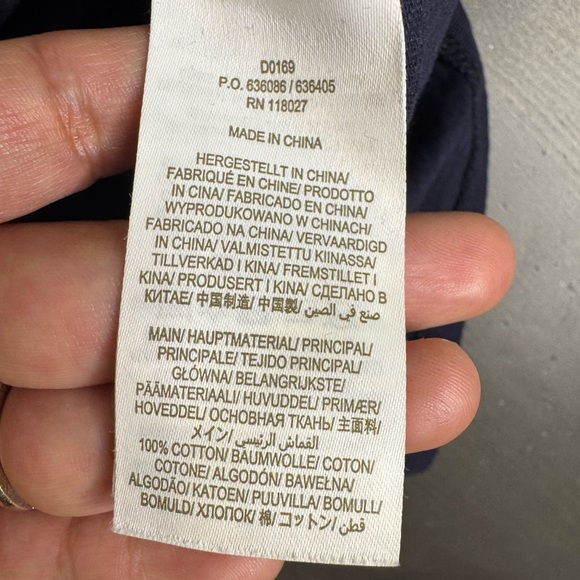 Boden Blue Women’s Crochet Trim Jersey Sumner Dress - Picture 8 of 9